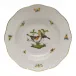 Rothschild Bird Motif 09 Multicolor Rim Soup Plate 8 in D