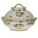 Rothschild Bird Multicolor Tureen With Branch Handles 4 Qt 10 in H