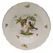 Rothschild Bird Motif 12 Multicolor Rim Soup 9.5 in D