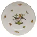 Rothschild Bird Motif 09 Multicolor Salad Plate 7.5 in D