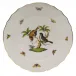 Rothschild Bird Motif 12 Multicolor Dinner Plate 10.5 in D