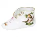 Rothschild Bird Multicolor Baby Shoe 4.5 in L X 2.75 in H