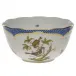 Blue Border Multicolor Round Bowl 3.5 Pt 7.5 in D