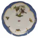 Rothschild Bird Motif 12 Multicolor Tea Saucer 6 in D