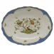 Rothschild Bird Multicolor Platter 17 in L X 12.5 in W