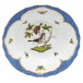 Rothschild Bird Motif 04 Multicolor Rim Soup 9.5 in D
