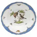 Rothschild Bird Motif 12 Multicolor Rim Soup 9.5 in D