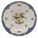 Rothschild Bird Motif 09 Multicolor Salad Plate 7.5 in D