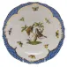 Rothschild Bird Motif 12 Multicolor Salad Plate 7.5 in D