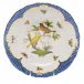 Rothschild Bird Motif 06 Multicolor Dessert Plate 8.25 in D