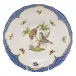 Rothschild Bird Motif 12 Multicolor Dessert Plate 8.25 in D