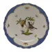 Rothschild Bird Motif 12 Multicolor Service Plate 11 in D