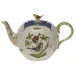 Rothschild Bird Multicolor Tea Pot With Bird 36 Oz 5.5 in H