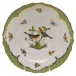 Rothschild Bird Motif 09 Multicolor Salad Plate 7.5 in D