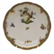 Rothschild Bird Motif 10 Multicolor Tea Saucer 6 in D