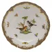 Rothschild Bird Motif 05 Multicolor Salad Plate 7.5 in D