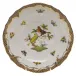 Rothschild Bird Motif 06 Multicolor Salad Plate 7.5 in D