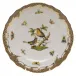 Rothschild Bird Motif 08 Multicolor Salad Plate 7.5 in D