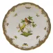 Rothschild Bird Motif 06 Multicolor Dinner Plate 10.5 in D