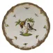 Rothschild Bird Motif 12 Multicolor Dinner Plate 10.5 in D