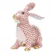 Bunny With Daisy Rust 5.75 in L X 6 in H