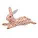 Lounging Bunny Rust 4.25 in L X 2 in W X 2.25 in H