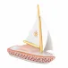 Sailboat At Sea Rust 1.5 in L X 4 in W X 4.25 in H