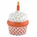 Cupcake with Candle Rust