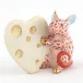 Mouse with Heart Cheese Rust