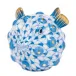 Puffer Fish Blue 2.25 in L X 1.5 in H