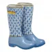 Pair Of Rain Boots Blue 2.25 in L X 2.5 in H