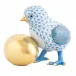 Baby Chick With Egg Blue 3.5 in L X 2.5 in W X 2.75 in H