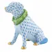 Holiday Dog Blue