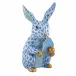 Pickleball Bunny Blue