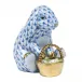 Eggstravagant Rabbit Blue 2.25 in L X 2.5 in H