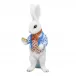 White Rabbit Blue/Rust 1.5 in L X 4 in H