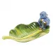 Monkey On Banana Leaf Sapphire 6.5 in L X 2.25 in H