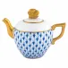 Teapot Sapphire 3.5 in L X 2.25 in W X 2.5 in H