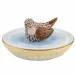 Bird in Bird Bath Chocolate 1.75in H X 3.25in D