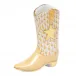 Cowboy Boot Butterscotch 2.25 in L X 2.5 in H