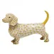 Dachshund Butterscotch 3.25 in L X 2.25 in H