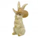 Cowboy Bunny Butterscotch 2 in L X 2 in W X 3.5 in H