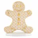 Gingerbread Man Butterscotch 2.75 in L X 1.25 in W X 3.25 in H