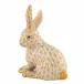 Snowshoe Hare Butterscotch 2.25 in L X 1.5 in W X 2.75 in H