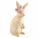 Bunny With Crown Butterscotch 2.25 in L X 2.25 in W X 5 in H