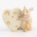 Mouse with Heart Cheese Butterscotch