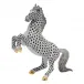 Prancing Horse Black 6.5 in L X 7.25 in H