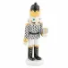 Nutcracker With Gift Black 1.5 in L X 1.25 in W X 4.5 in H