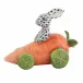 Carrot Car Bunny Black 3.5 in L X 2 in W X 2.5 in H