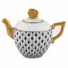 Teapot Black 3.5 in L X 2.25 in W X 2.5 in H